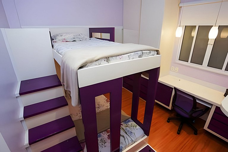 Hil404| Apt 5 minutes from Copacabana beach