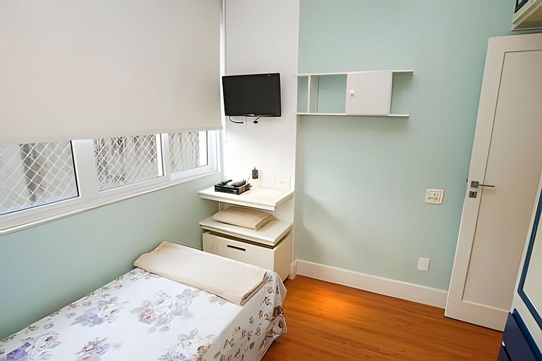 Hil404| Apt 5 minutes from Copacabana beach