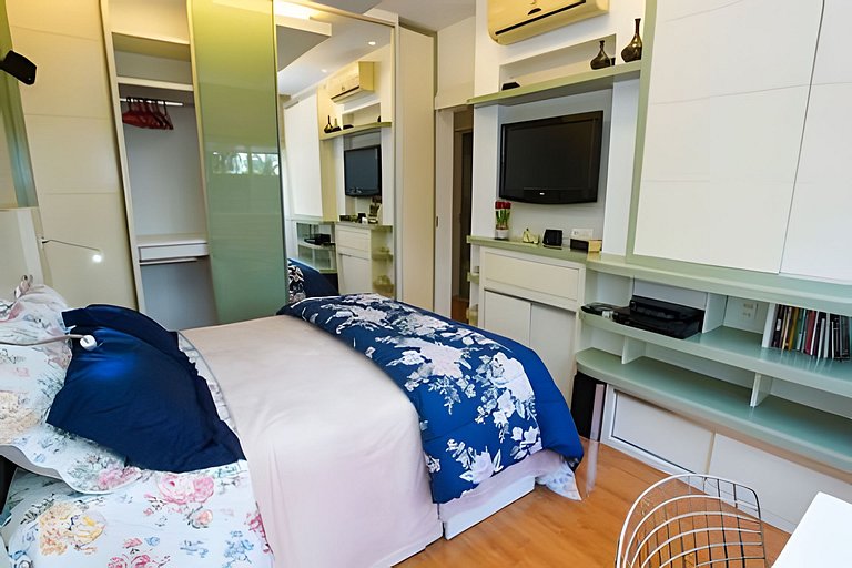 Hil404| Apt 5 minutes from Copacabana beach