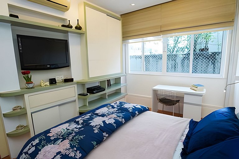 Hil404| Apt 5 minutes from Copacabana beach