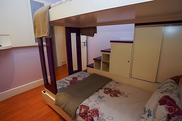 Hil404| Apt 5 minutes from Copacabana beach