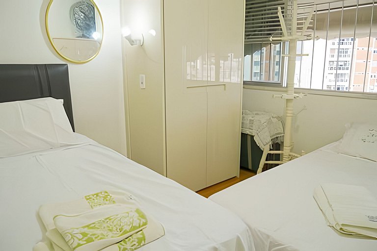 Ff1501| 2 bedrooms in Leblon with a view