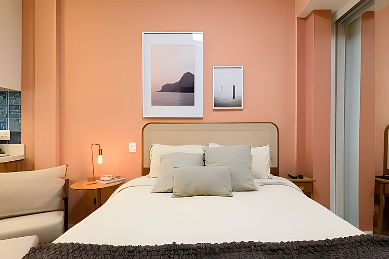 Tim304| Studio moderno no Alto Leblon