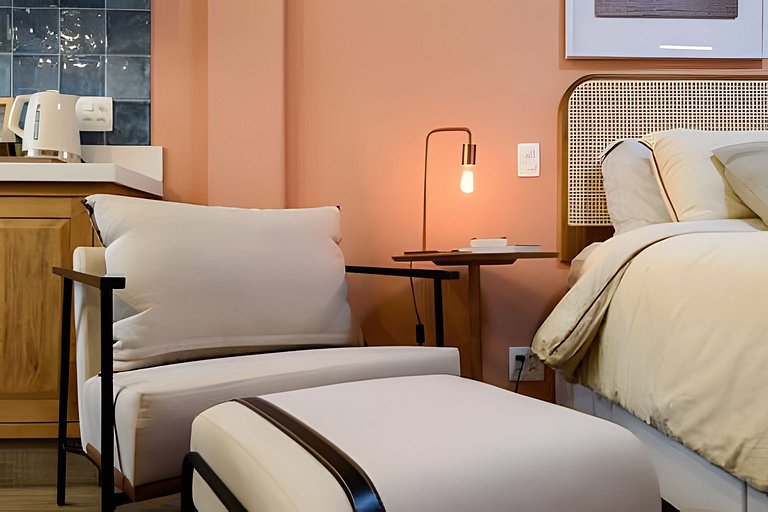 Tim304| Studio moderno no Alto Leblon