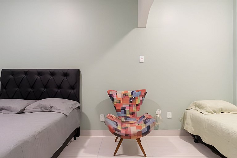 Hum209 | Studio in Leblon 5 minutes from the beach