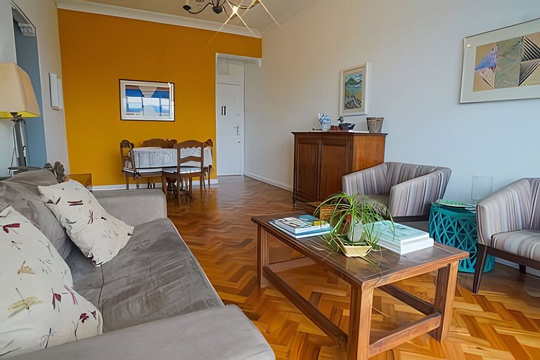 Bg601| 3 Rooms in the heart of Gávea