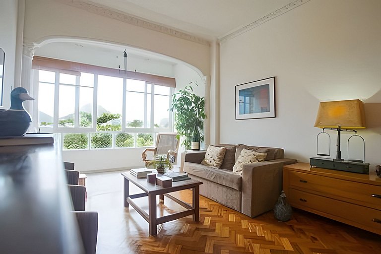 Bg601| 3 Rooms in the heart of Gávea