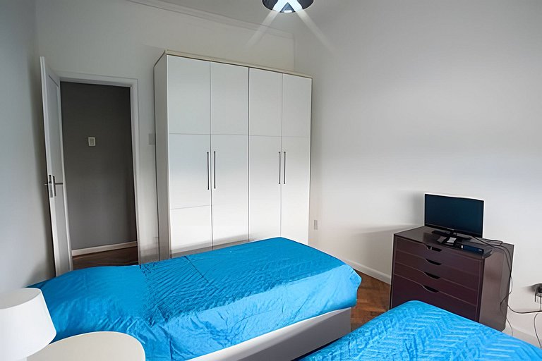 Bg601| 3 Rooms in the heart of Gávea