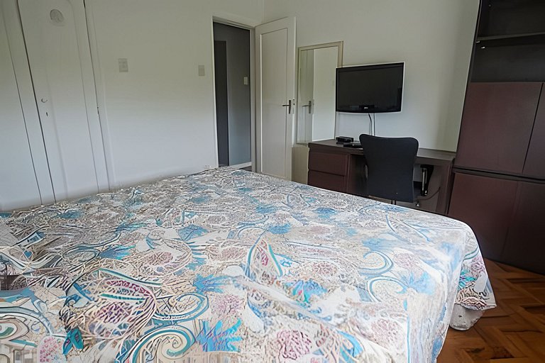 Bg601| 3 Rooms in the heart of Gávea