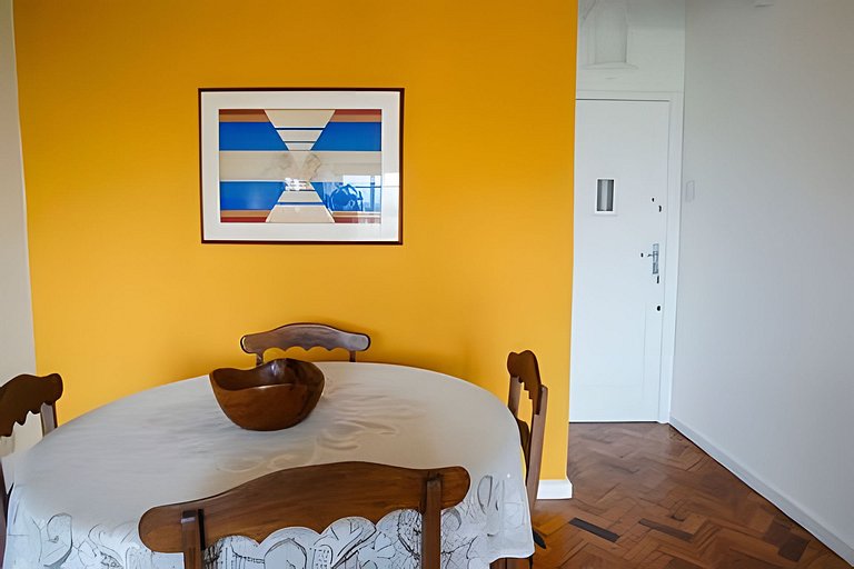 Bg601| 3 Rooms in the heart of Gávea