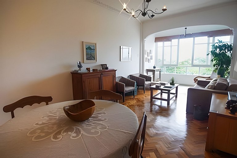 Bg601| 3 Rooms in the heart of Gávea