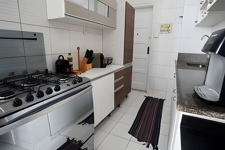 Bg601| 3 Quartos no coração da Gávea