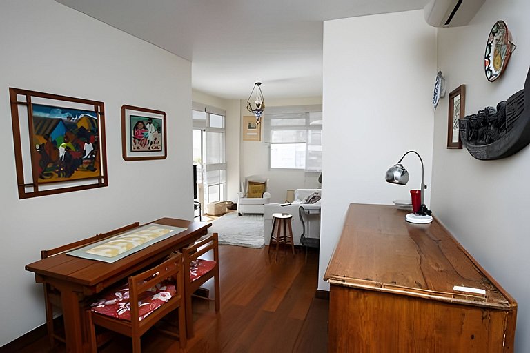 God802| Apto na Lagoa vista para o Cristo Redentor