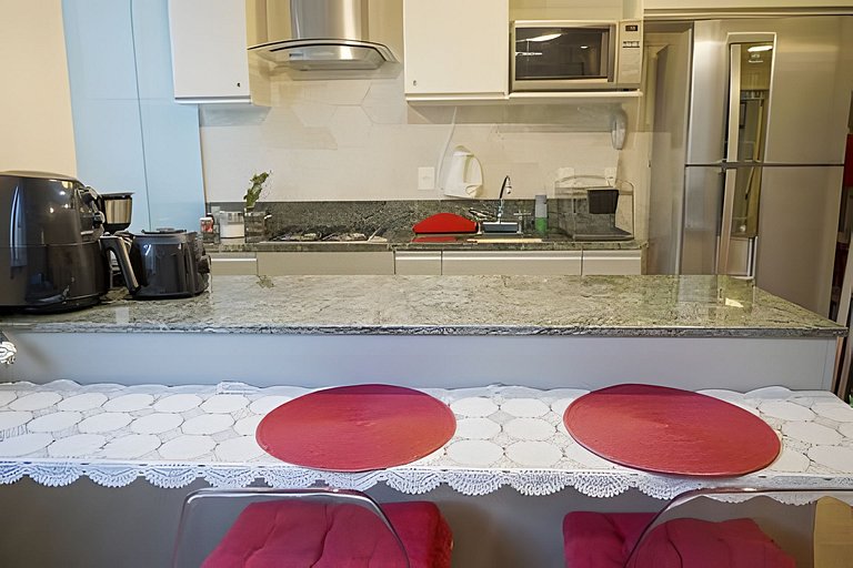 Scl206| Quarto e sala moderno em Botafogo