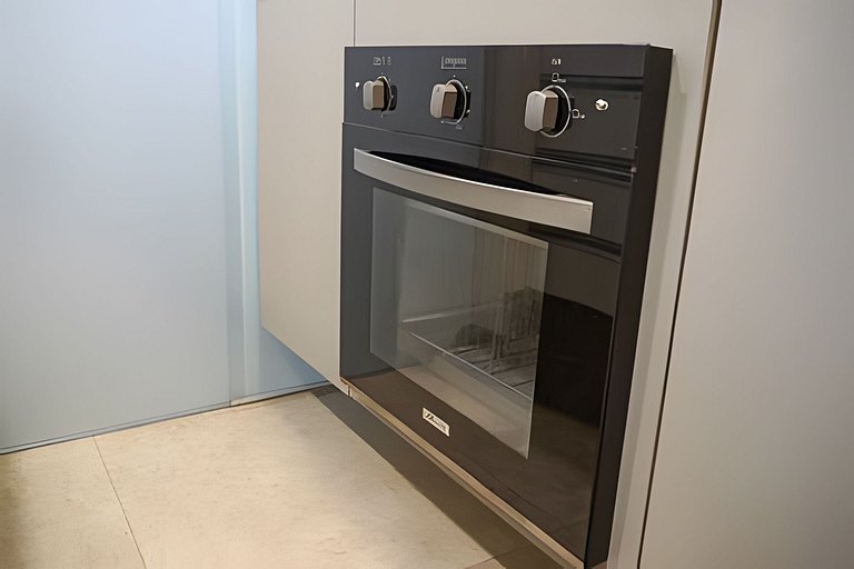 Scl206| Modern bedroom and living room in Botafogo