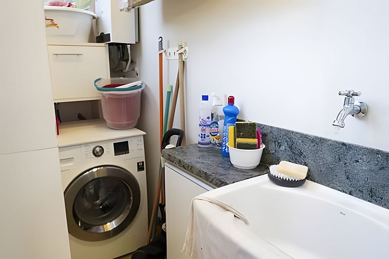 Scl206| Dormitorio y salón modernos en Botafogo