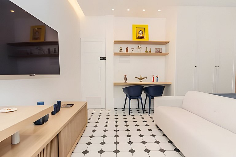 Sam1112 | Kitchnet en Leme, 350 m de la playa