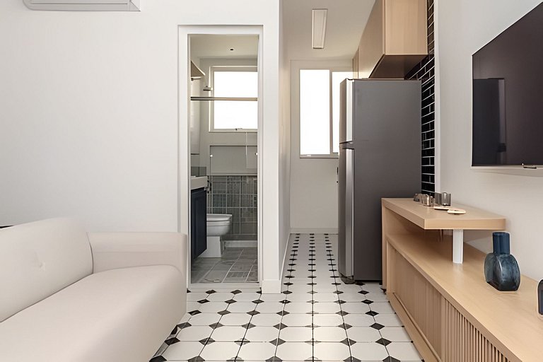 Sam1112 | Kitchnet in Leme, 350 m from the beach