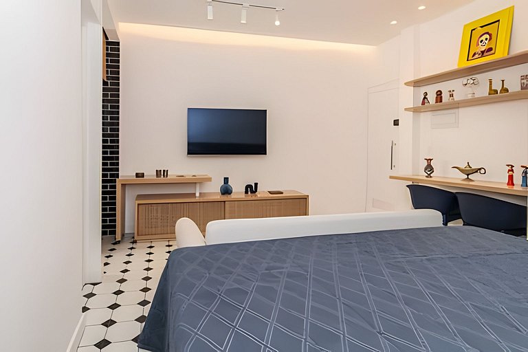 Sam1112 | Kitchnet en Leme, 350 m de la playa