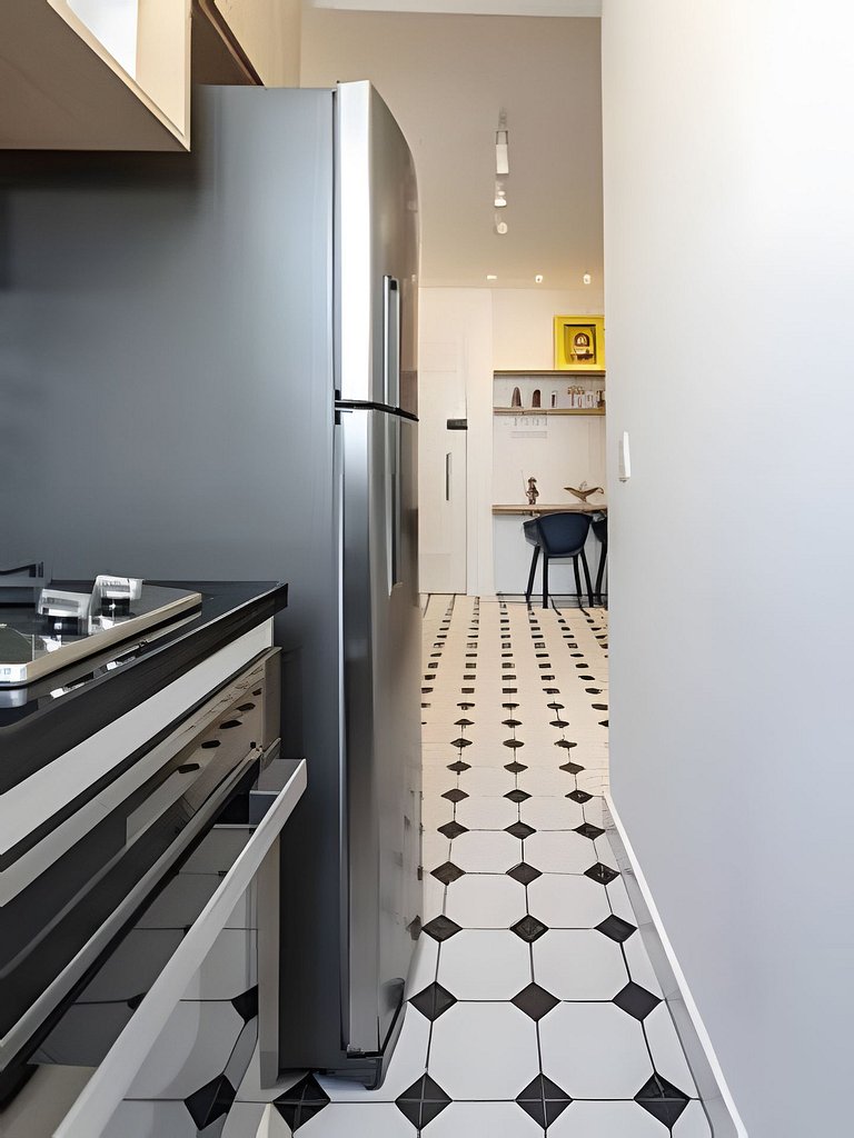 Sam1112 | Kitchnet in Leme, 350 m from the beach