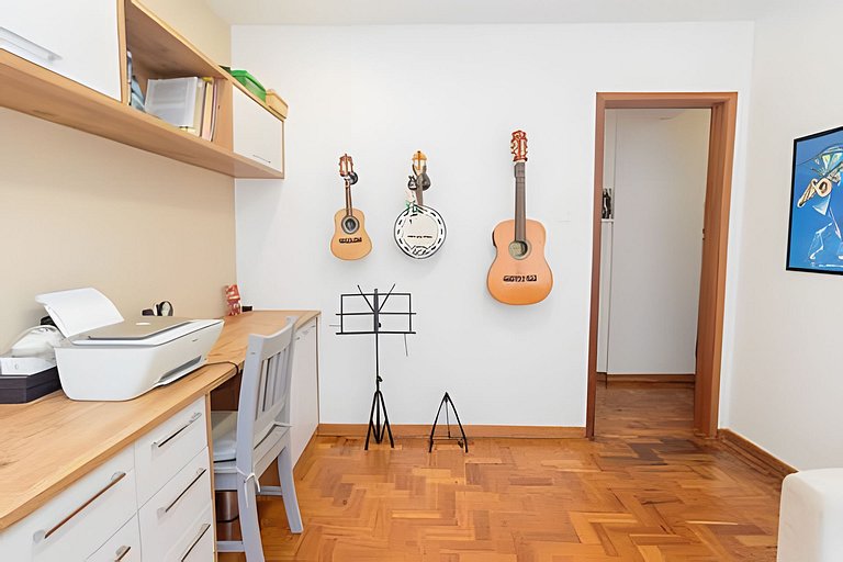 Ata702b | Hab. moderno cerca de la playa de Leblon