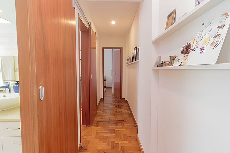 Ata702b | Apto moderno próximo a Praia do Leblon