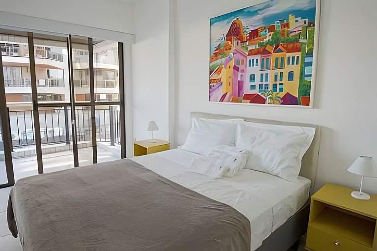 Luc113| Flat en la playa de Barra con piscina