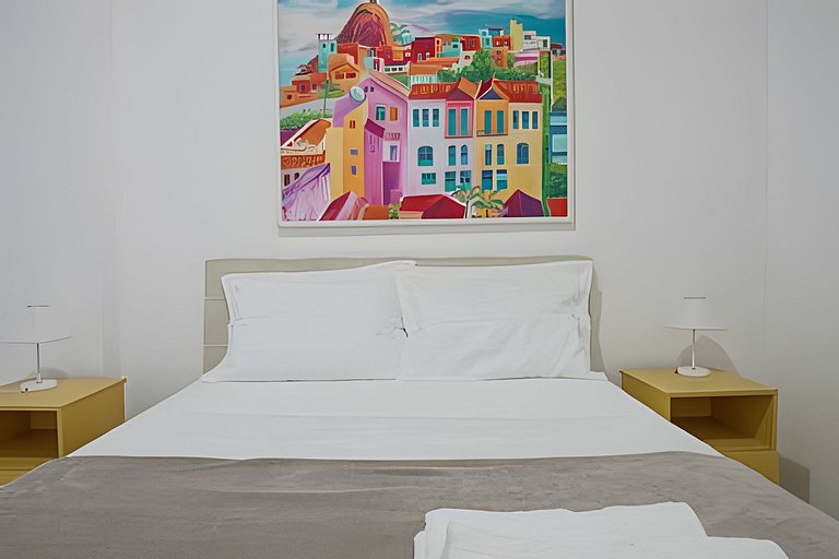 Luc113| Flat with pool and sauna on Barra beach