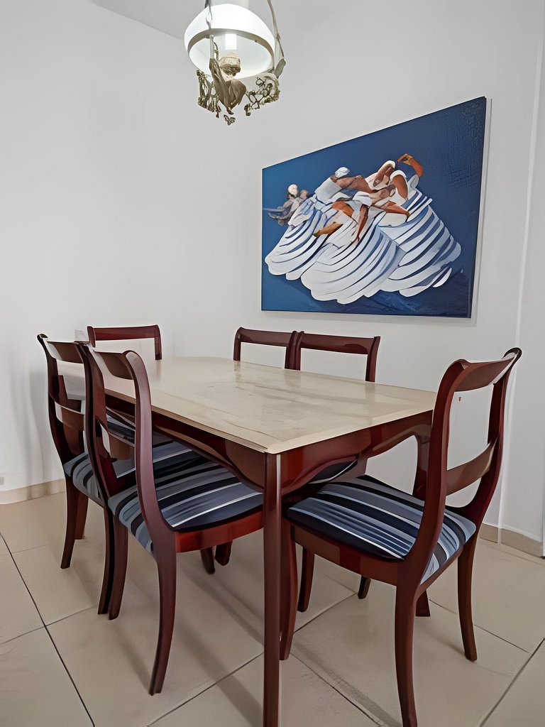 Luc113| Flat with pool and sauna on Barra beach