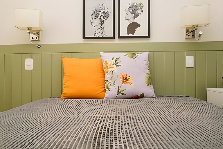 Ata504| Apto moderno próximo a Praia do Leblon