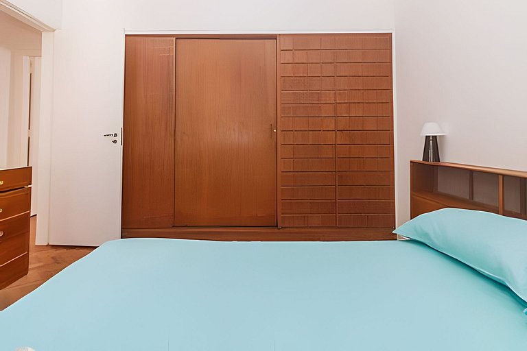 Ven404| Apto charmoso na quadra da praia