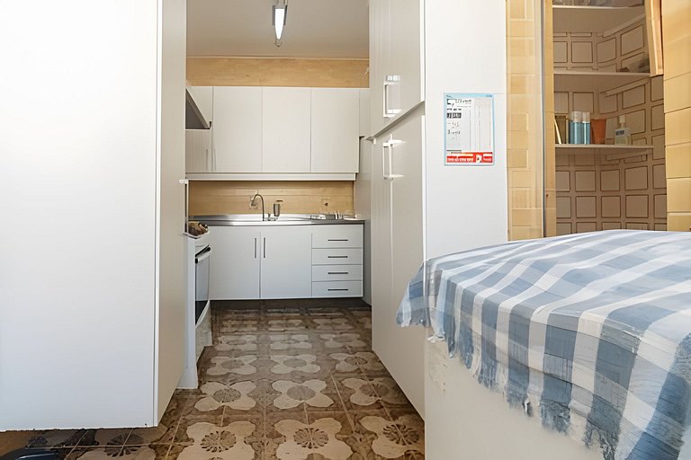 Ven404| Apto charmoso na quadra da praia