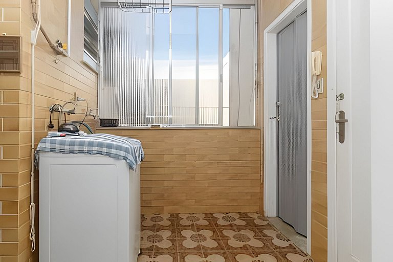 Ven404| Apto charmoso na quadra da praia