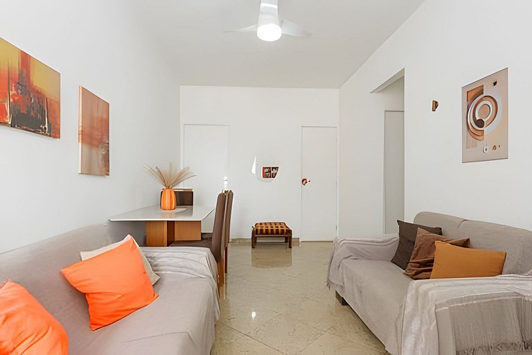 Duvivier1202 | Comfort 3 min from Copacabana Beach