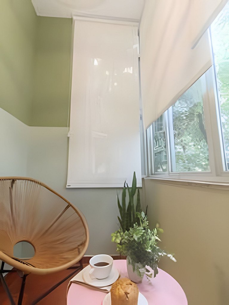 Alm202| Apt charmoso e aconchegante no Leblon