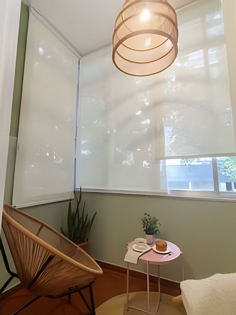 Alm202| Apt charmoso e aconchegante no Leblon