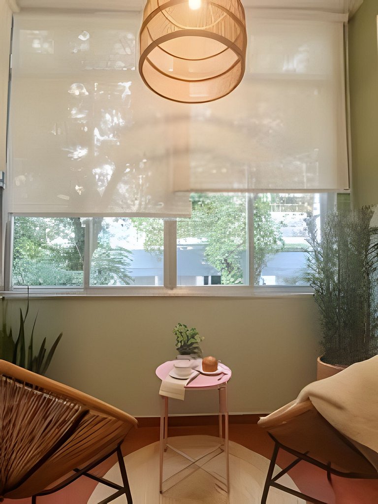 Alm202| Apt charmoso e aconchegante no Leblon