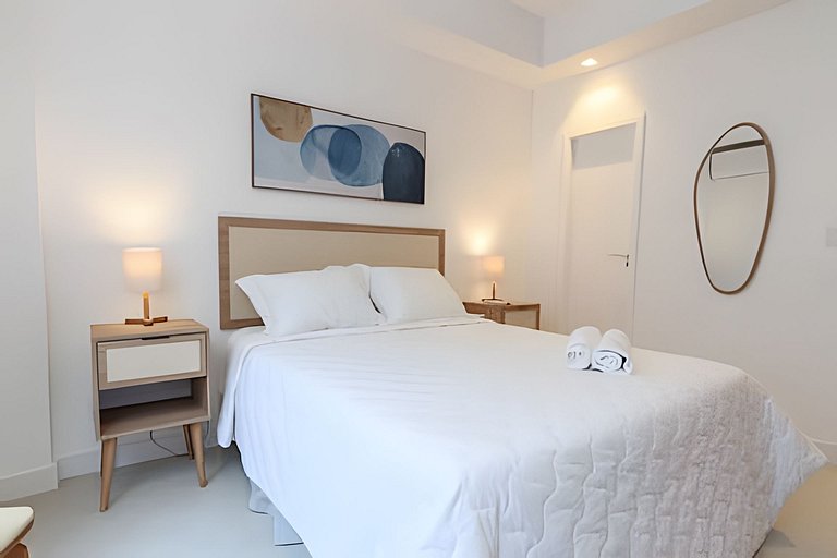 Urquiza 316| Dormitorio y sala de estar en Leblon