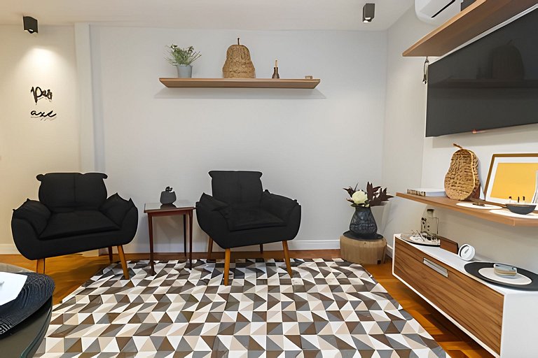 Pra201 Apartamento a cinco minutos da praia