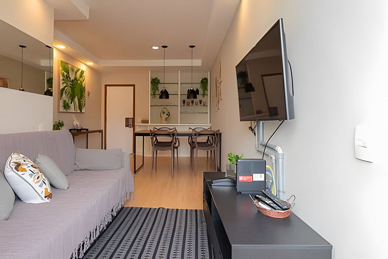 Lira1704|Flat no Leblon c/piscina a 2 min da praia