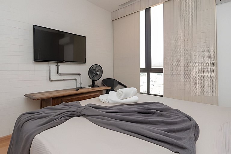 Lira1704|Flat en Leblon 2 min de la playa