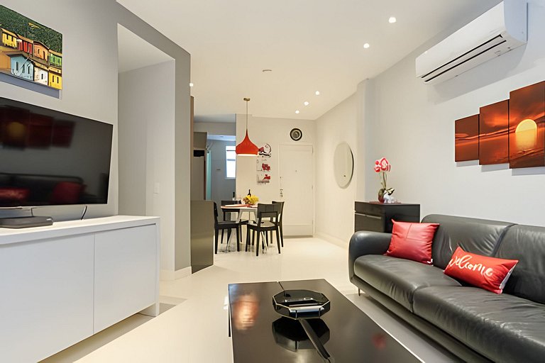 Fer204| 2 bedrooms in the famous Dias Ferreira str