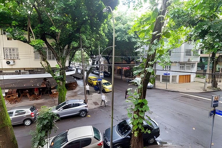 Fer204| 2 quartos na famosa rua Dias Ferreira