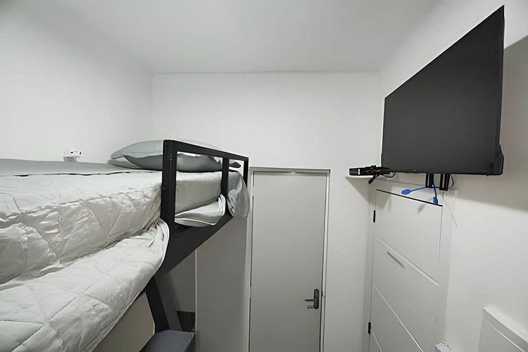 Hum302D|studio 10 m² en Leblon, 5 min de la playa