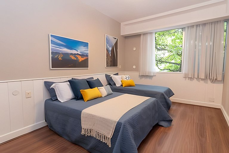 Mar201| Amplio apartamento en Leblon