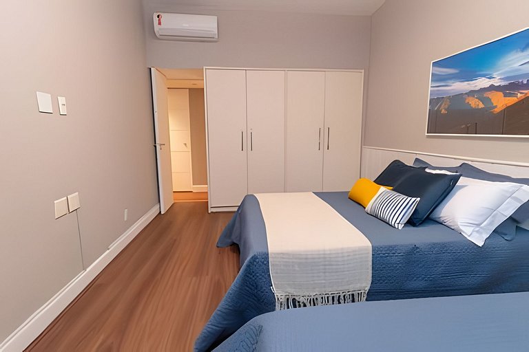 Mar201| Amplio apartamento en Leblon