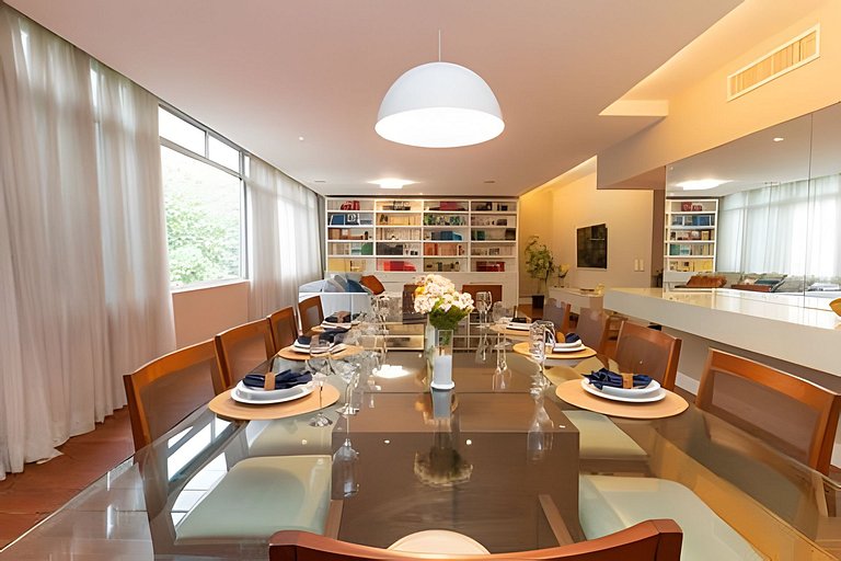 Mar201| Amplio apartamento en Leblon