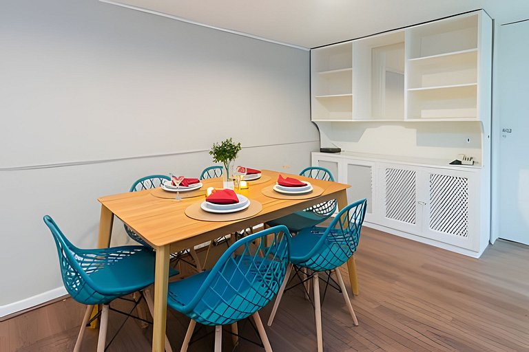 Mar201| Amplio apartamento en Leblon