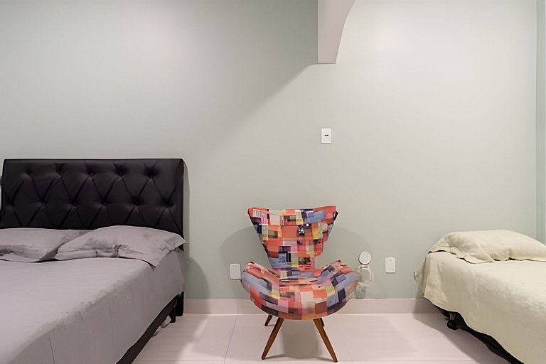 Hum209 | Studio in Leblon 5 minutes from the beach