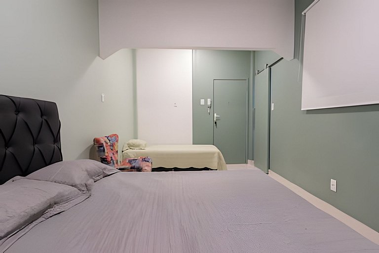 Hum209 | Studio in Leblon 5 minutes from the beach